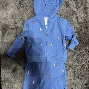 2 piece (9 month) hoodie set